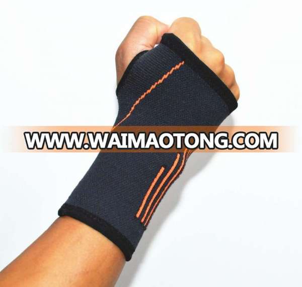 Custom Weightlifting Wrist Wraps Sports Soft Wrist Sleeve Compression Medical Wrist Palm Support